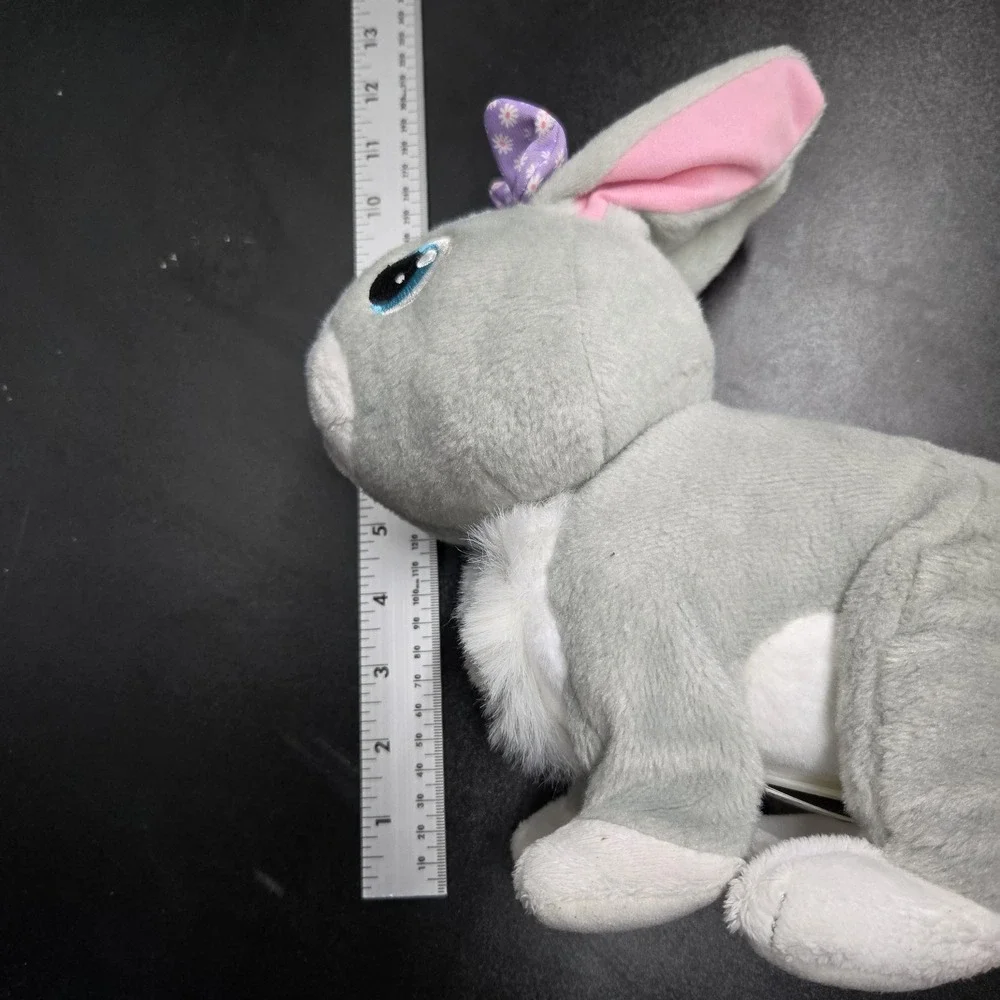 Bunny‎ Rabbit Toy IMC Toys Club Petz Betsy Plush Rabbit Works Hops Speaks TESTED